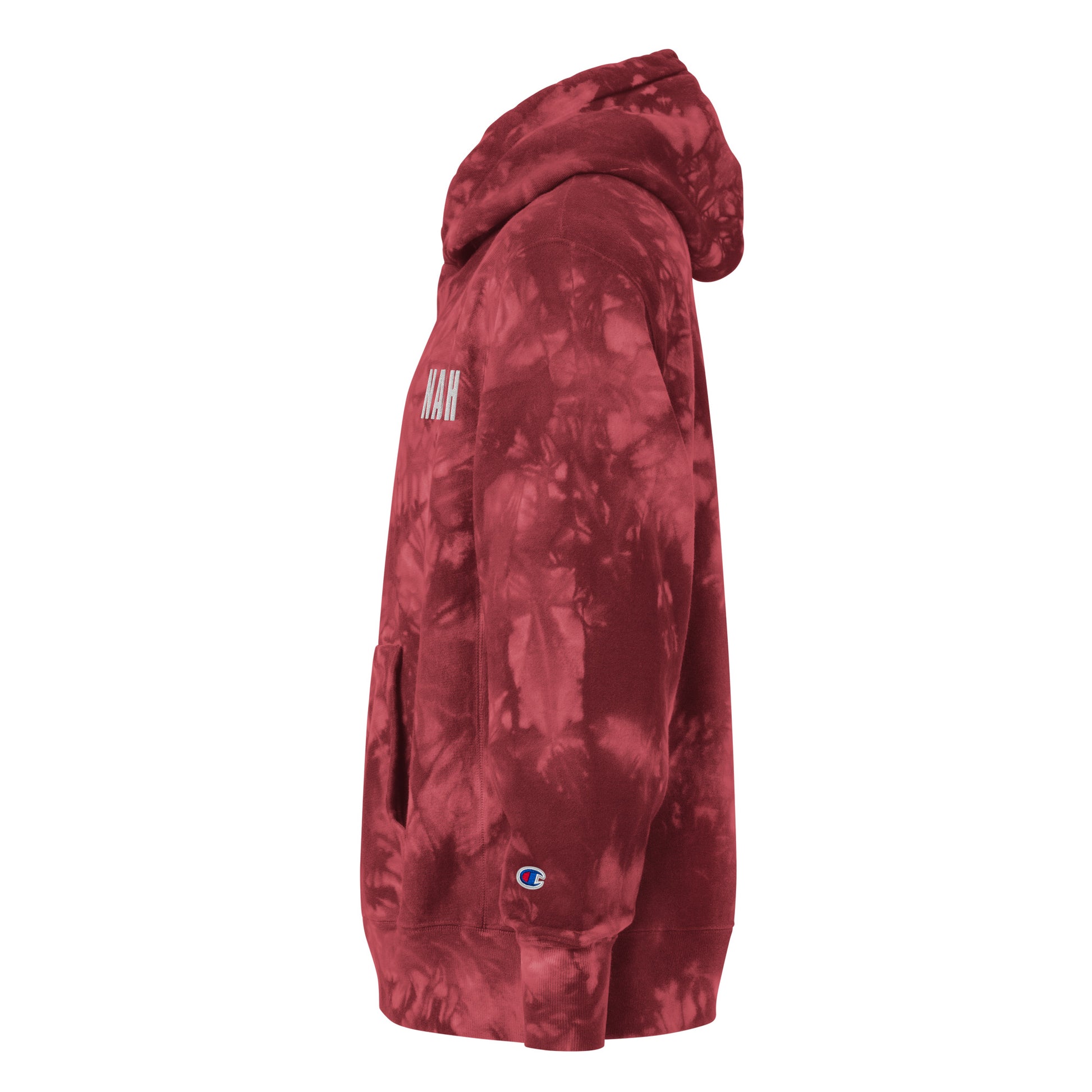 Nash Embroidered Unisex Champion tie-dye hoodie-Soul Flow Apparel