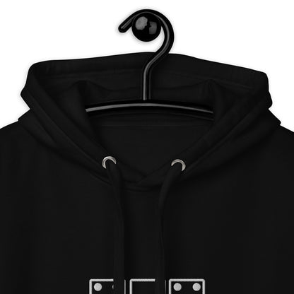 Nash 615 Dice Embroidered Unisex Hoodie | Nash on left wrist-Soul Flow Apparel