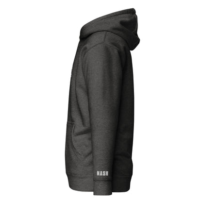Nash 615 Dice Embroidered Unisex Hoodie | Nash on left wrist-Soul Flow Apparel
