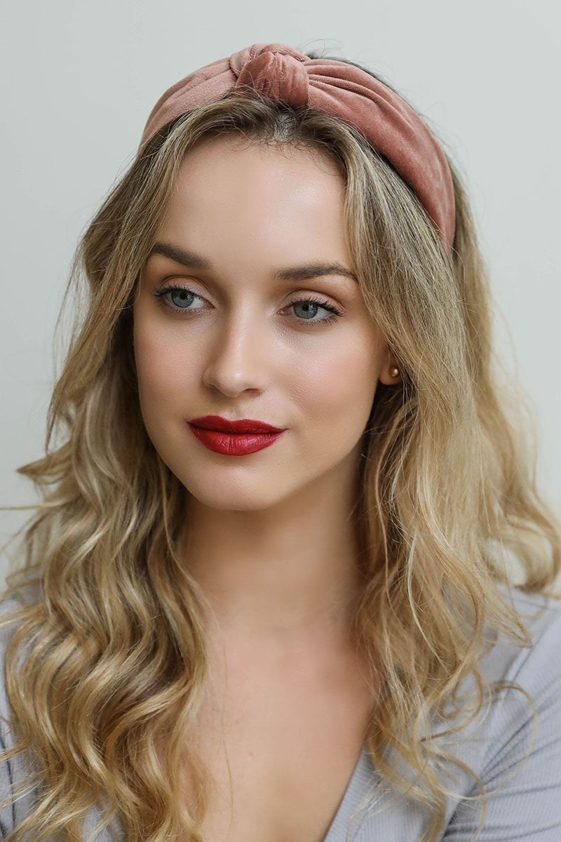 Velvet Twist Knot Headband-Soul Flow Apparel