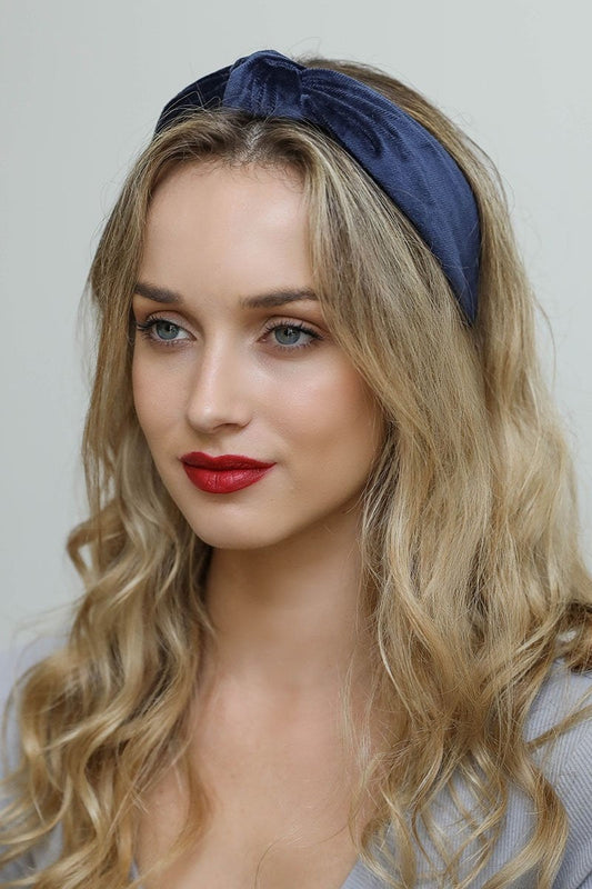 Velvet Twist Knot Headband-Soul Flow Apparel