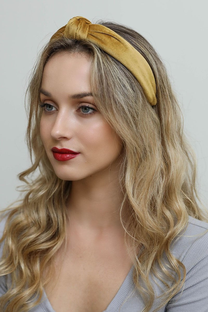 Velvet Twist Knot Headband-Soul Flow Apparel