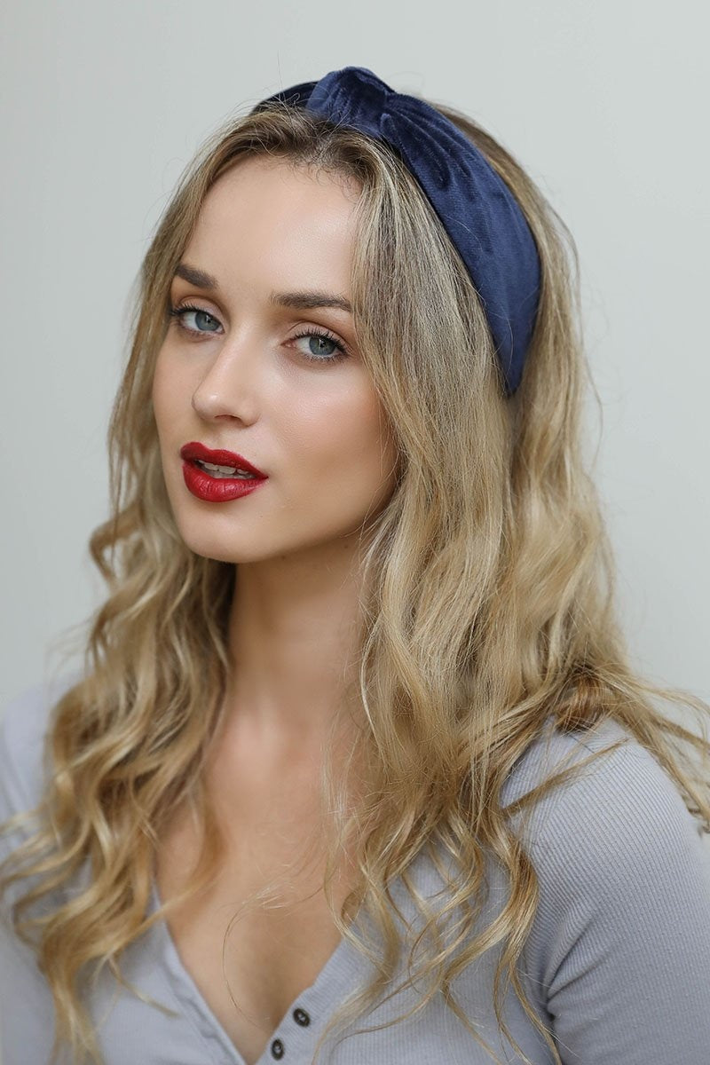 Velvet Twist Knot Headband-Soul Flow Apparel