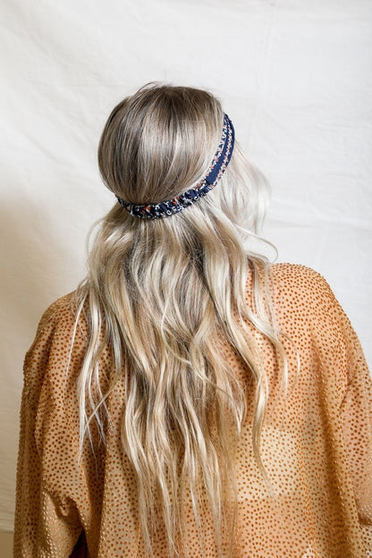 Vine Print Twist Headband-Soul Flow Apparel