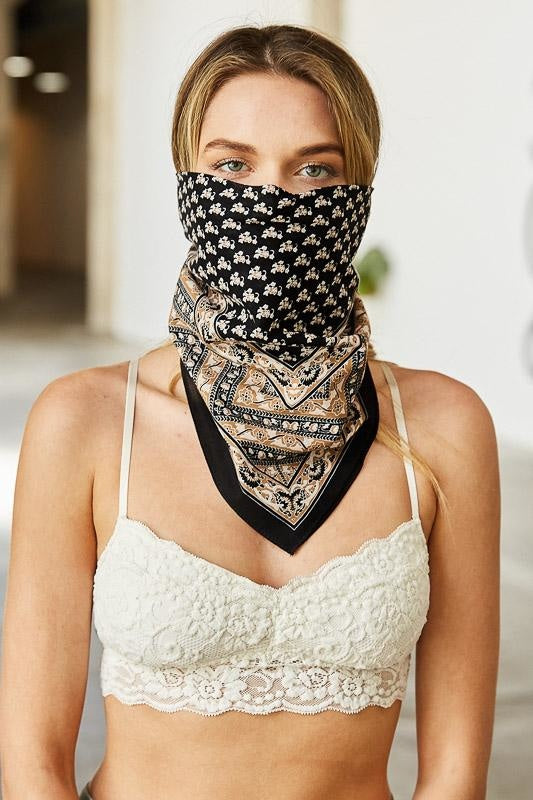 Vintage Vine Bandana-Soul Flow Apparel