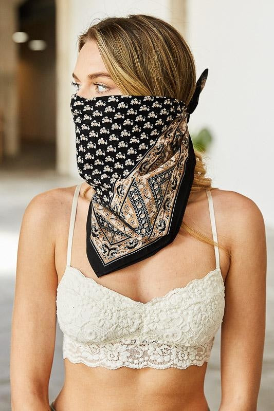 Vintage Vine Bandana-Soul Flow Apparel