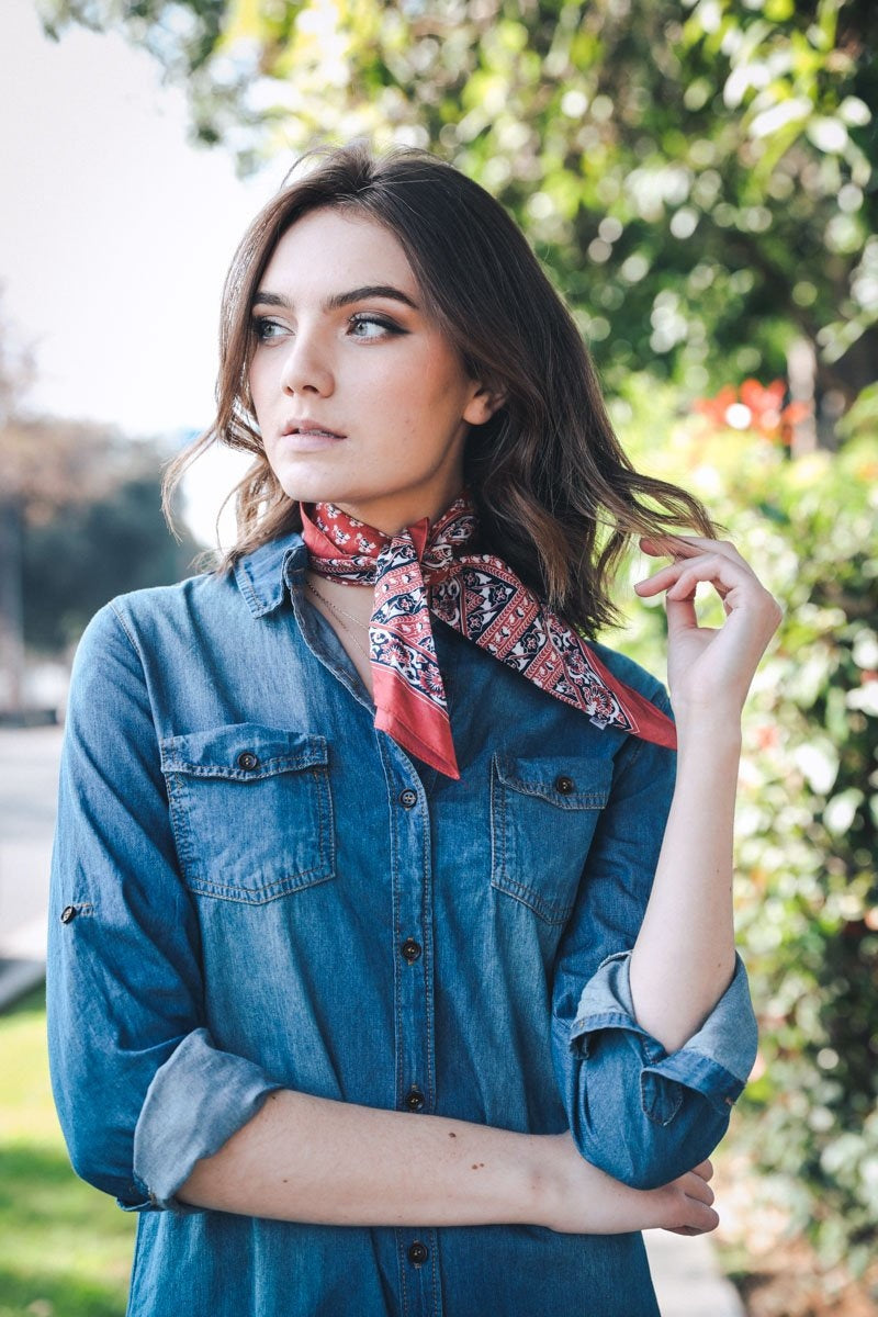 Vintage Vine Bandana-Soul Flow Apparel