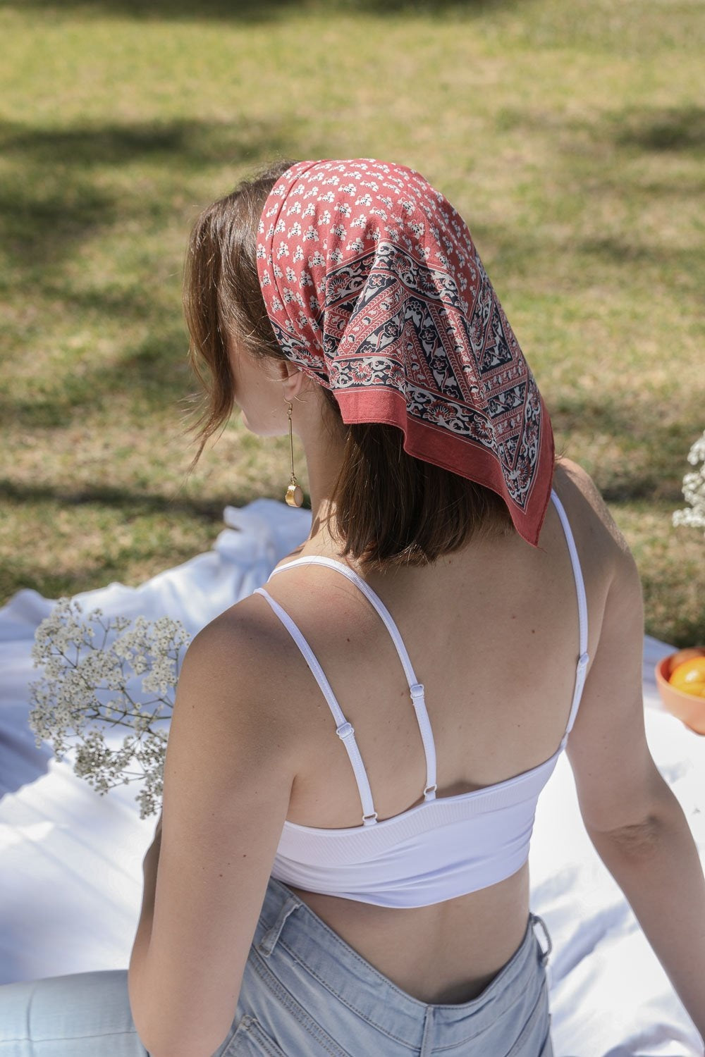 Vintage Vine Bandana-Soul Flow Apparel