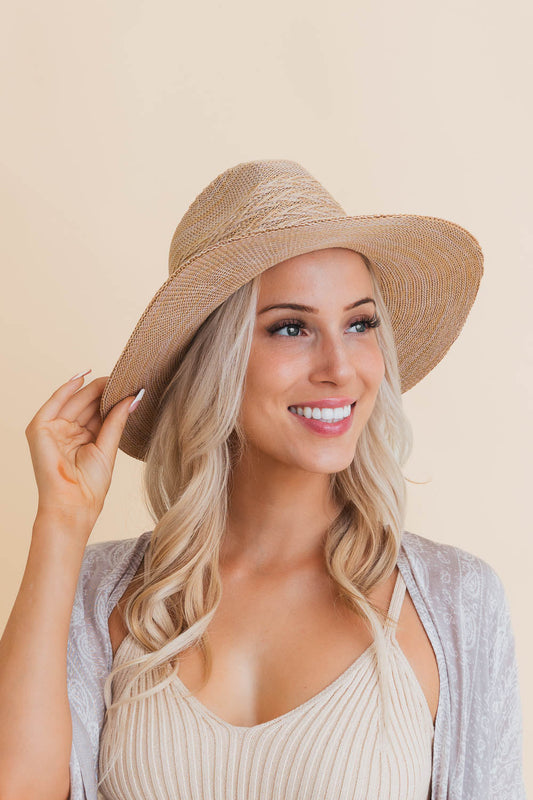 Soul Flow Apparel | Boho Western Whisper Straw Brim Hat