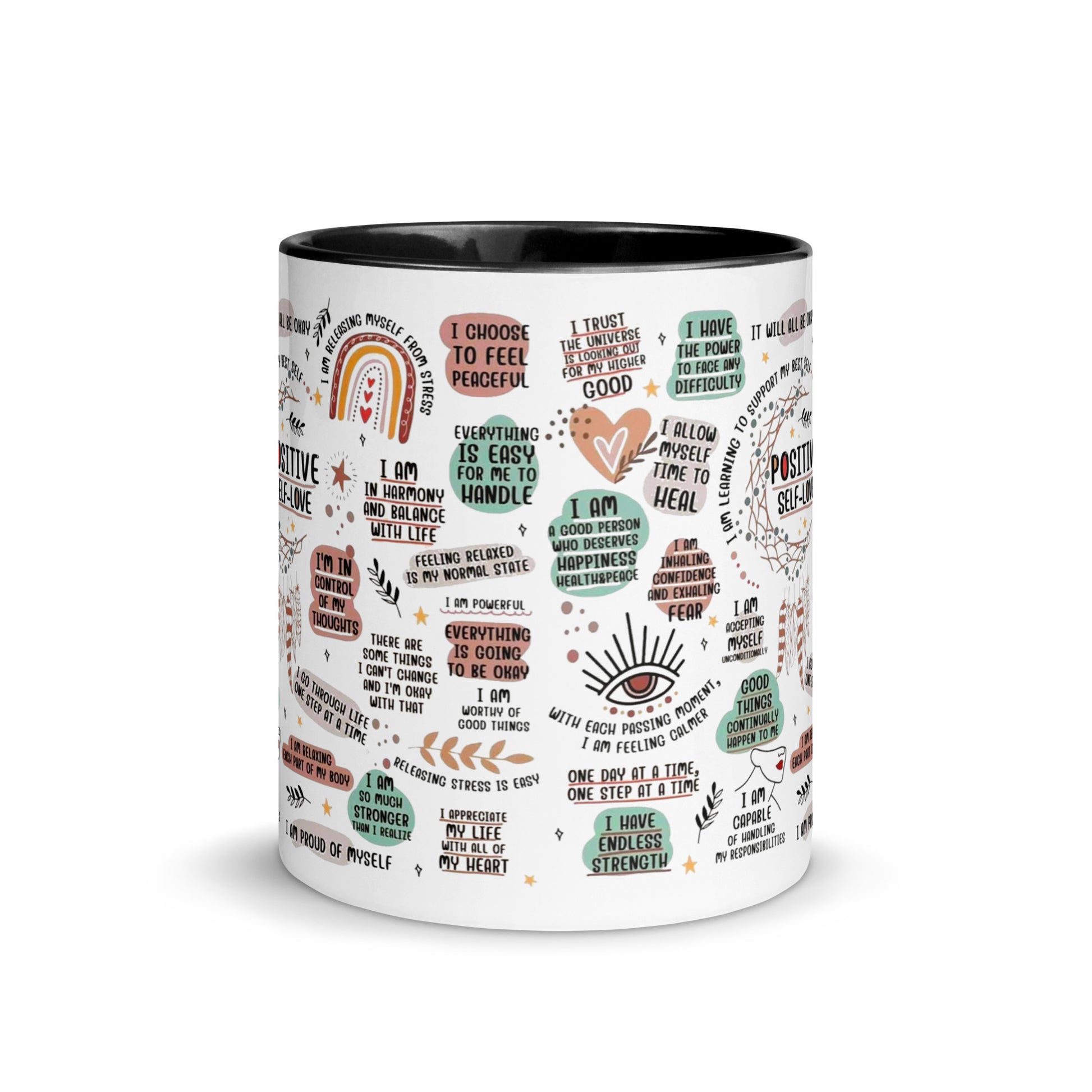 Self-Love Two Tone Mug-Soul Flow Apparel