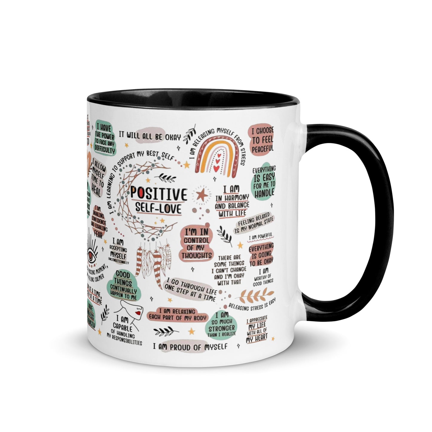 Self-Love Two Tone Mug-Soul Flow Apparel
