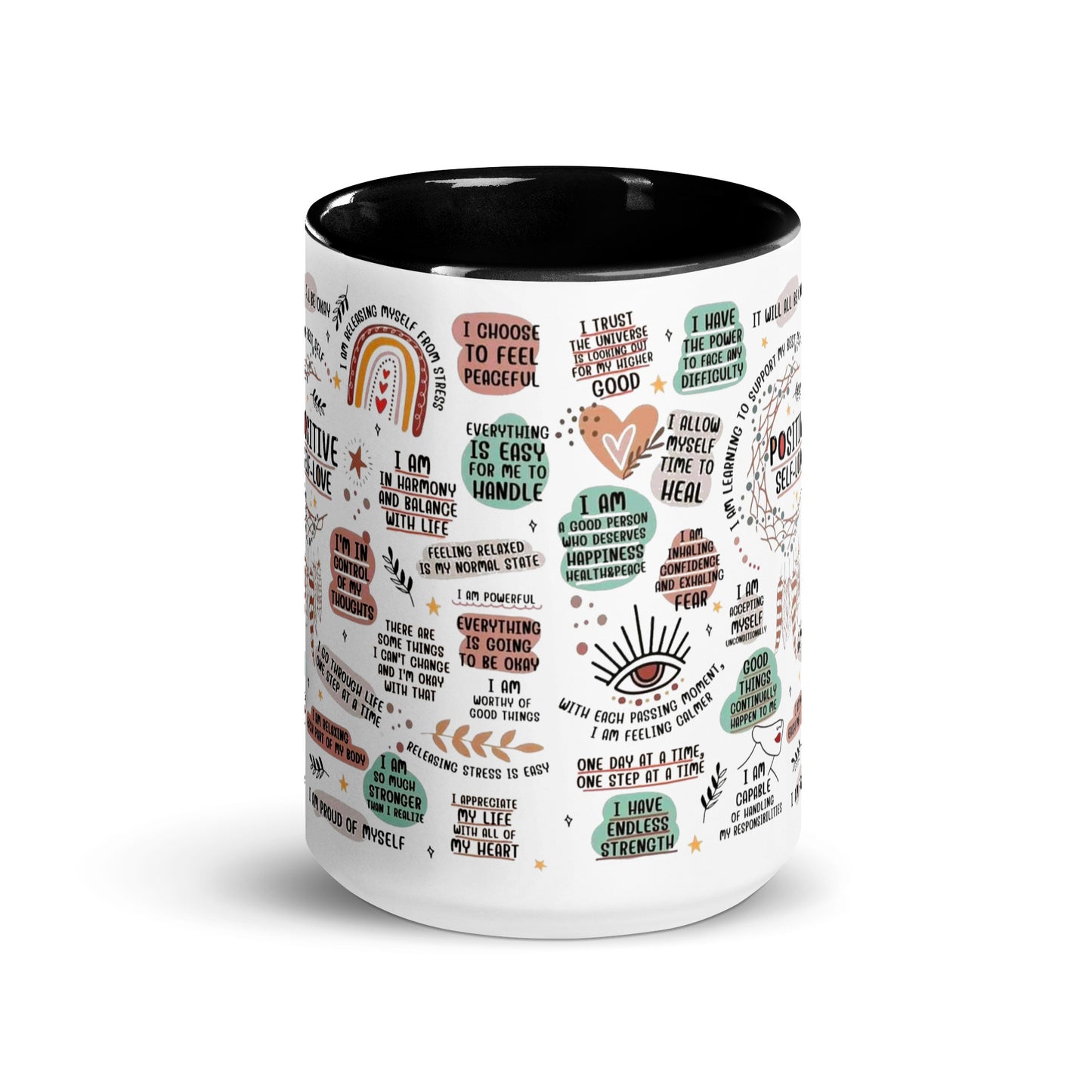 Self-Love Two Tone Mug-Soul Flow Apparel