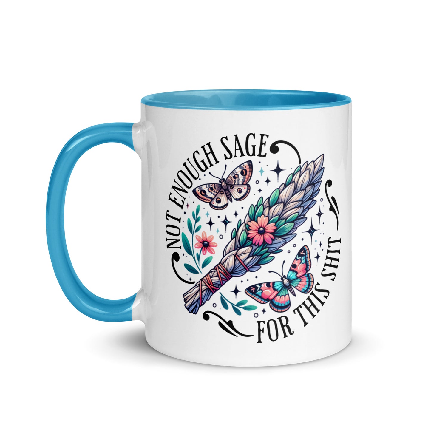 No Enough Sage Color Mug-Soul Flow Apparel