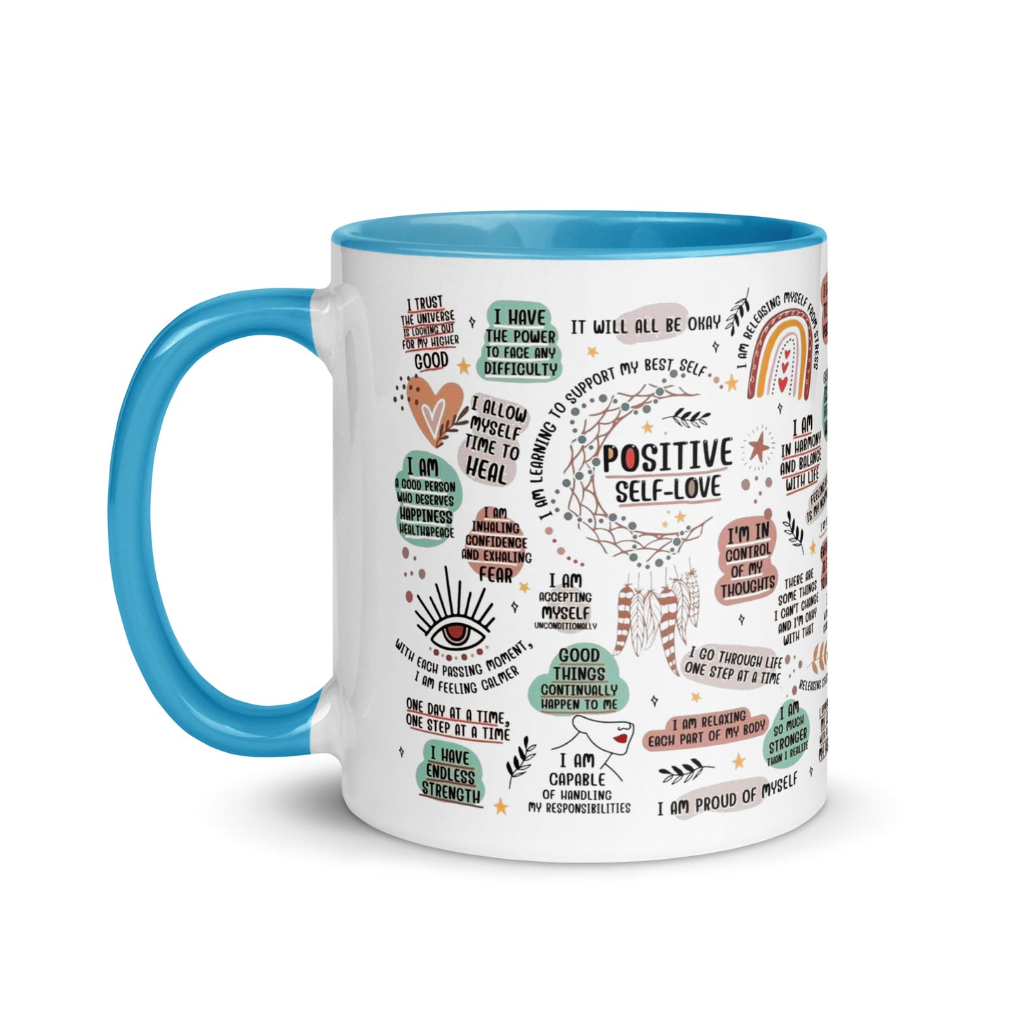 Self-Love Two Tone Mug-Soul Flow Apparel