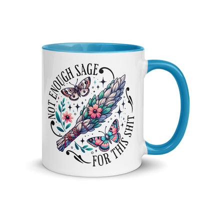 No Enough Sage Color Mug-Soul Flow Apparel