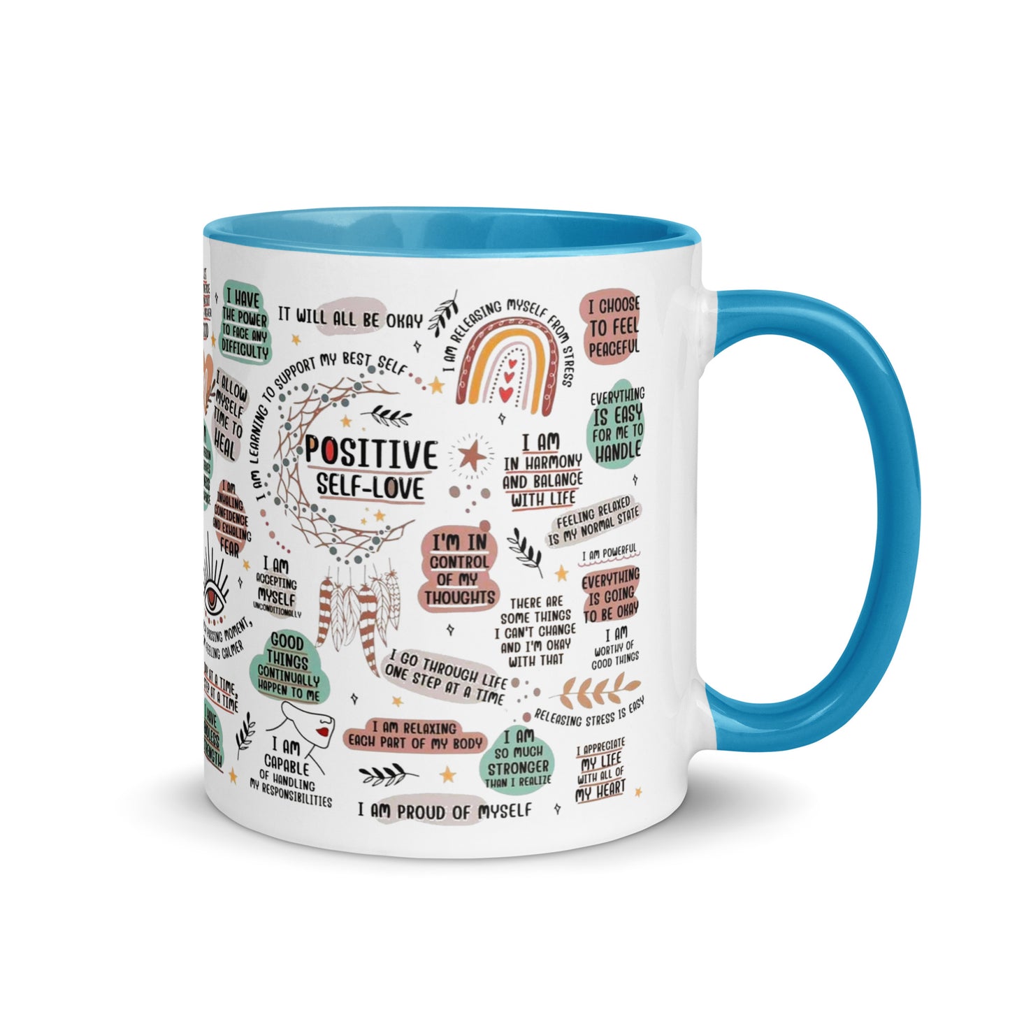 Self-Love Two Tone Mug-Soul Flow Apparel
