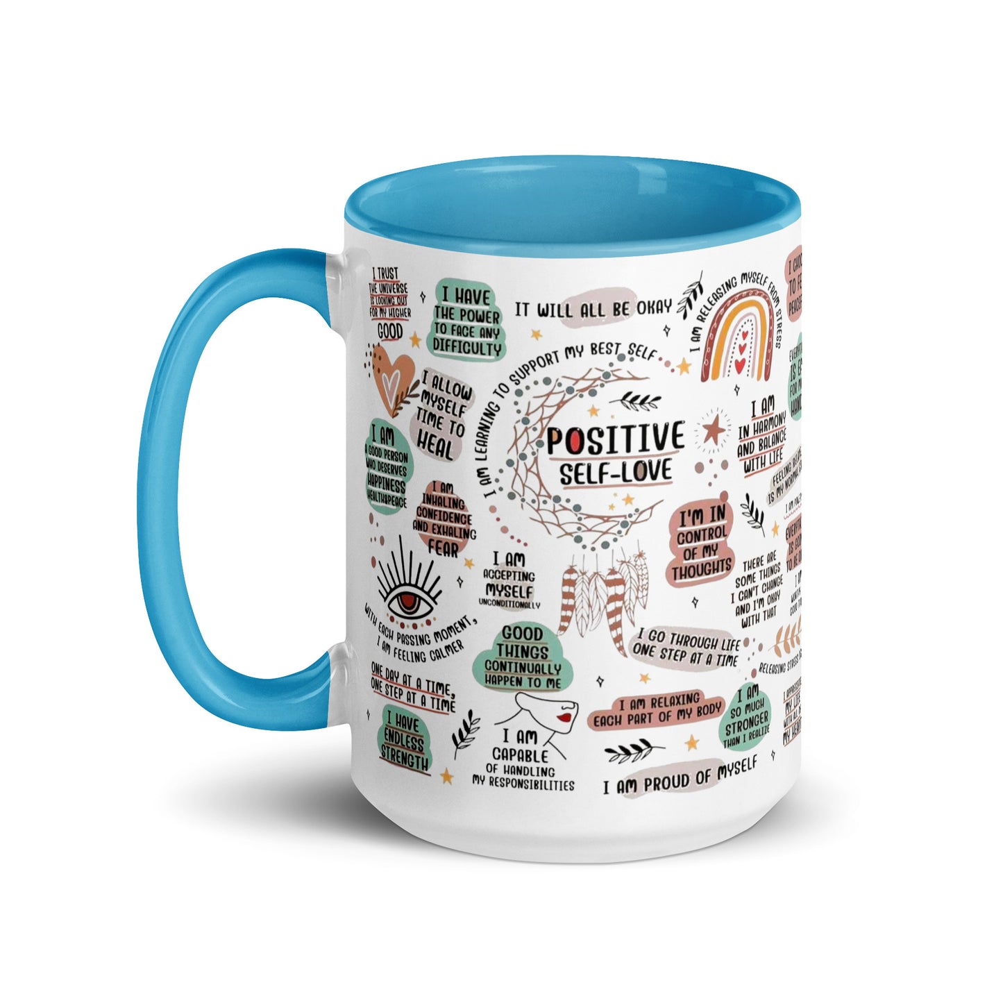 Self-Love Two Tone Mug-Soul Flow Apparel