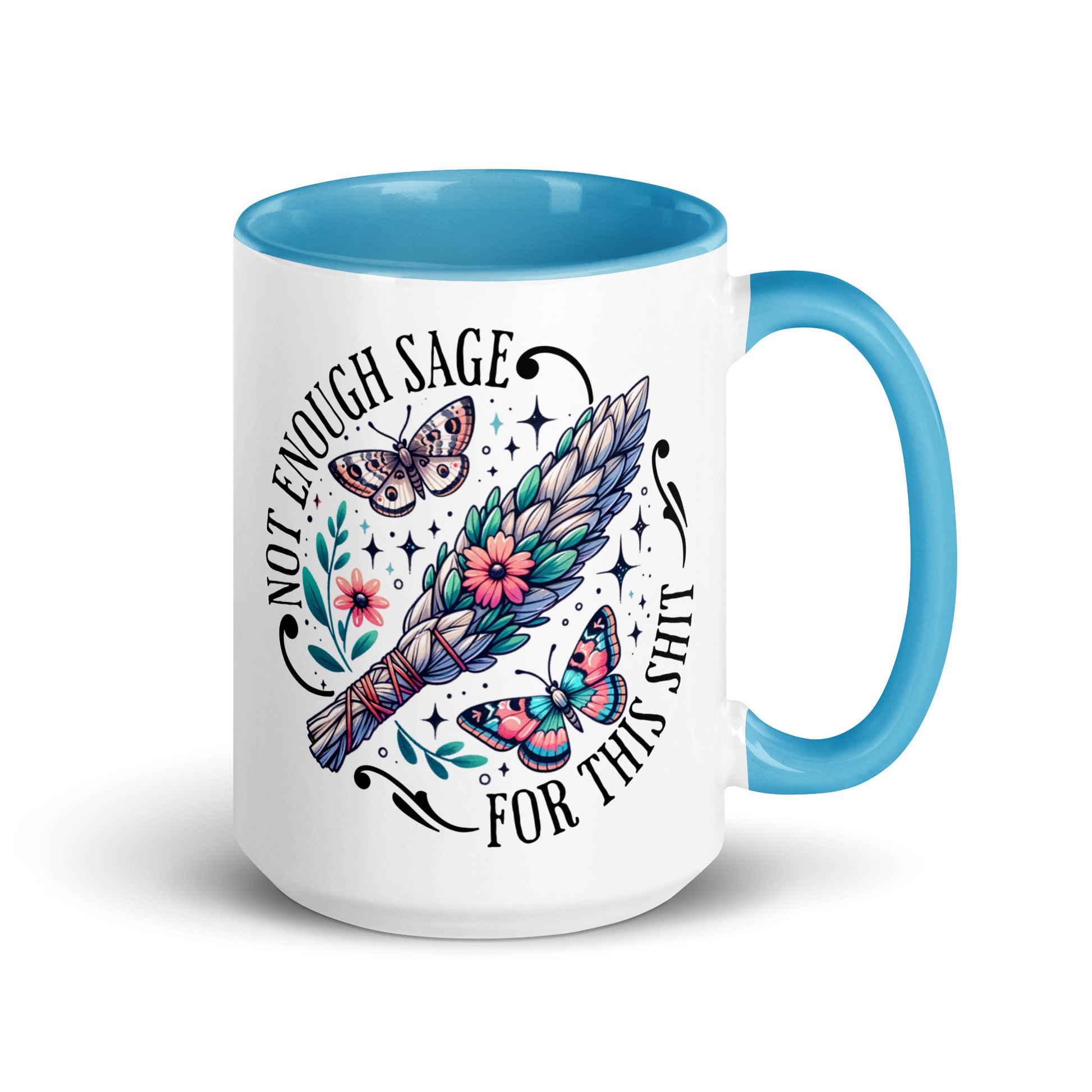 No Enough Sage Color Mug-Soul Flow Apparel