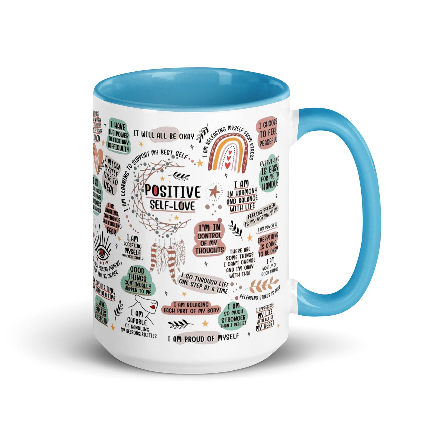 Self-Love Two Tone Mug-Soul Flow Apparel