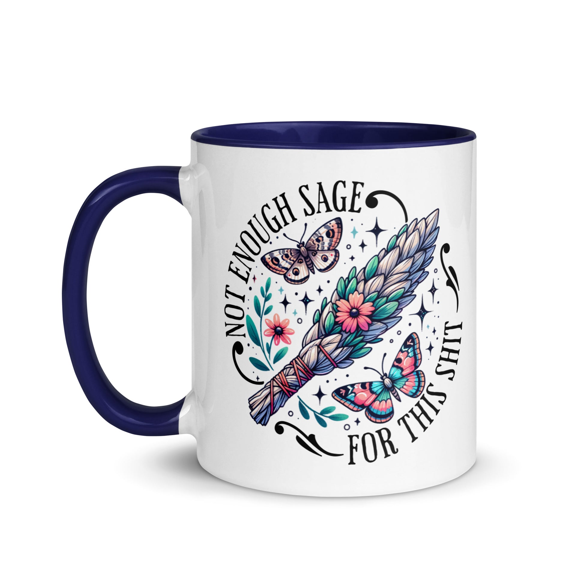 No Enough Sage Color Mug-Soul Flow Apparel