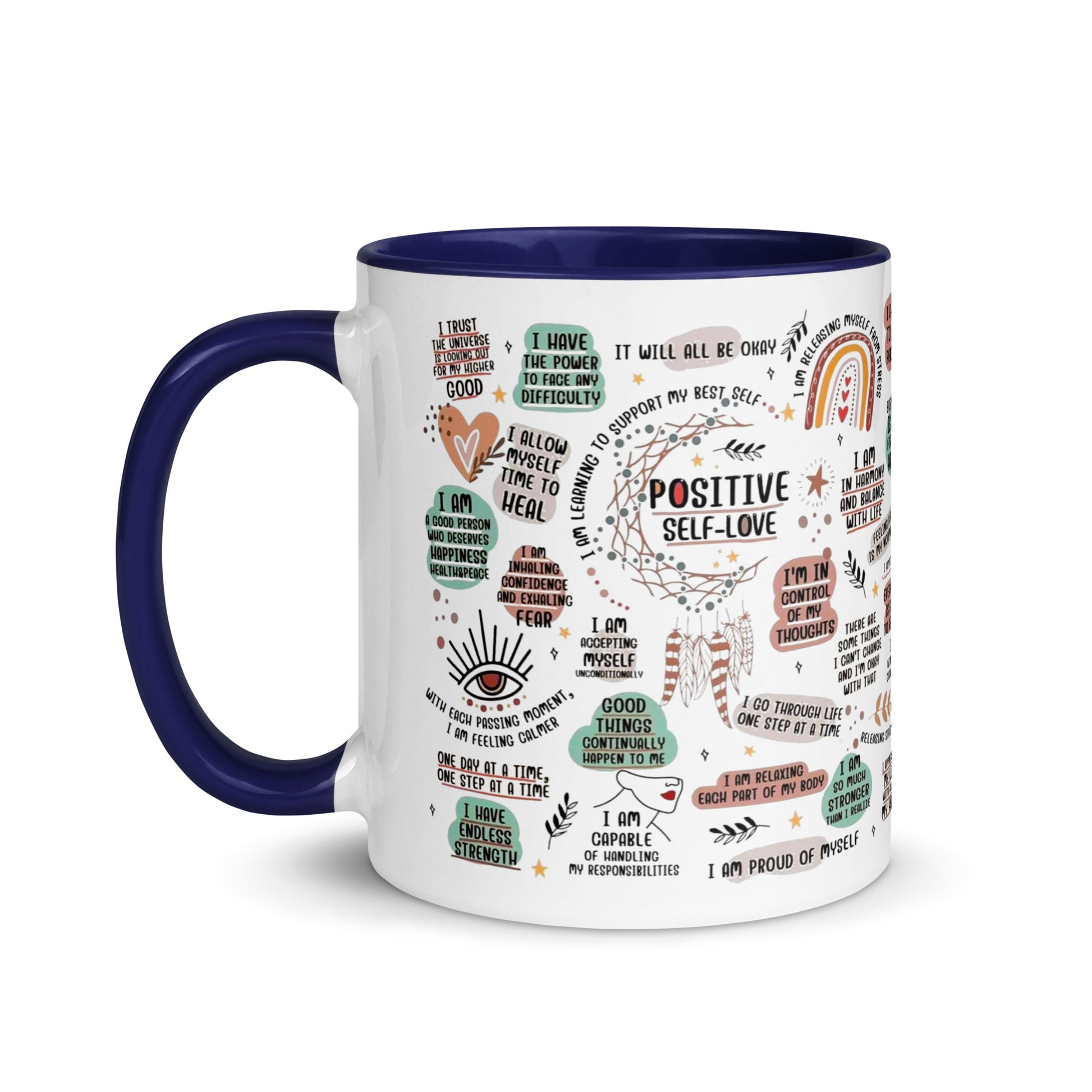 Self-Love Two Tone Mug-Soul Flow Apparel