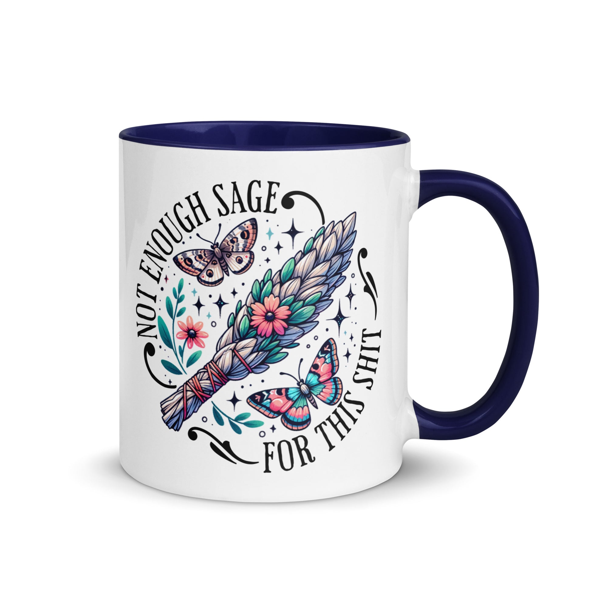 No Enough Sage Color Mug-Soul Flow Apparel