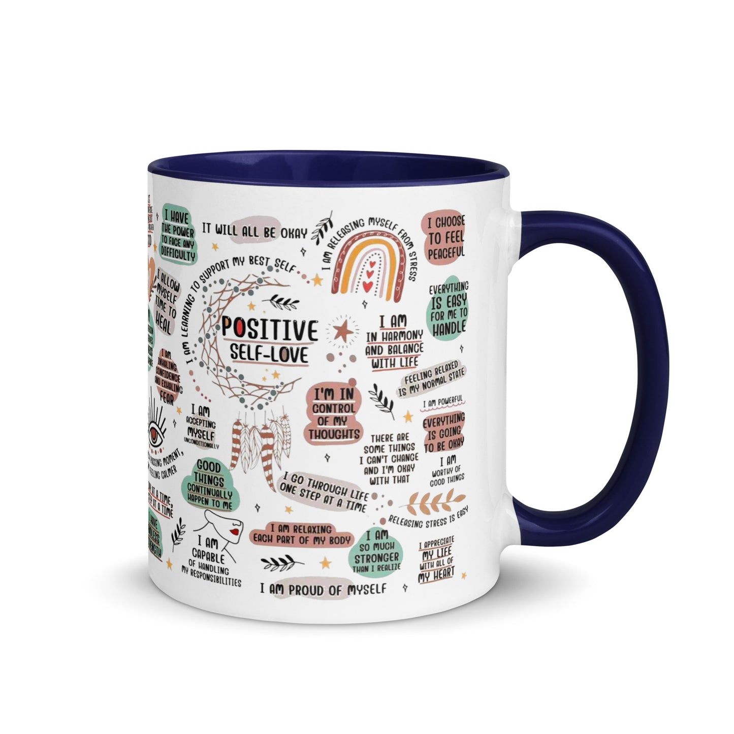 Self-Love Two Tone Mug-Soul Flow Apparel