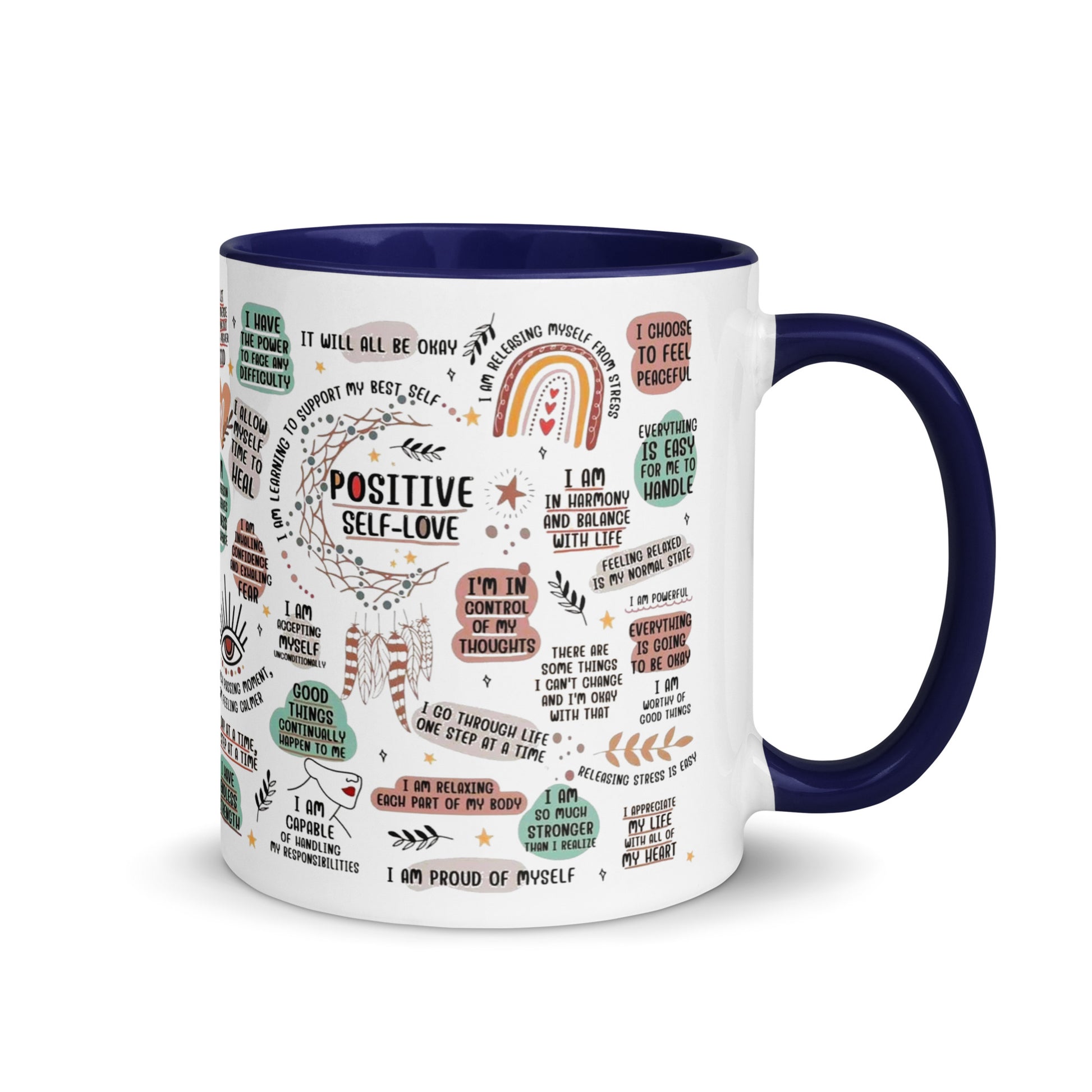 Self-Love Two Tone Mug-Soul Flow Apparel
