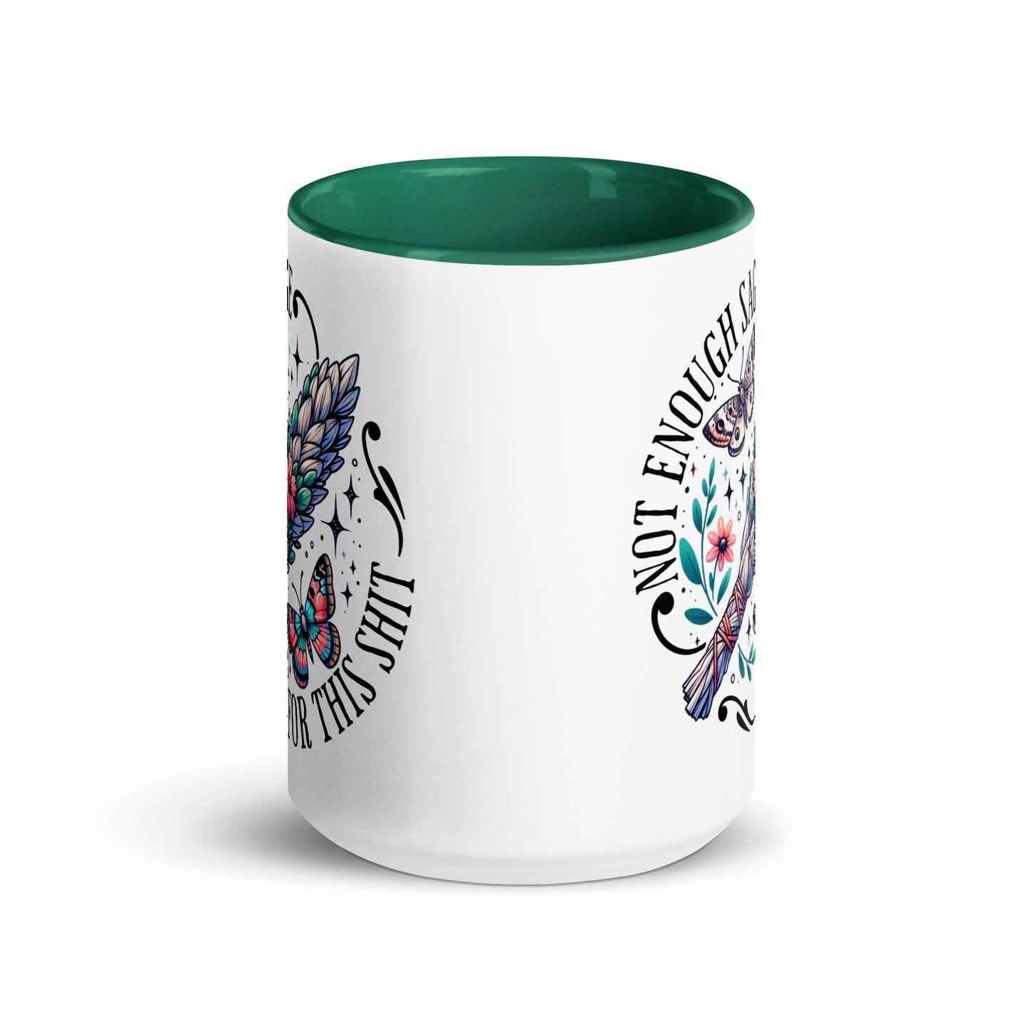 No Enough Sage Color Mug-Soul Flow Apparel