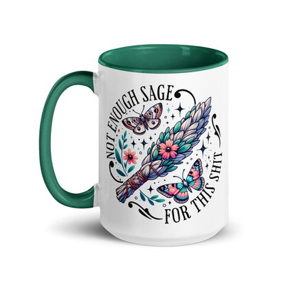 No Enough Sage Color Mug-Soul Flow Apparel