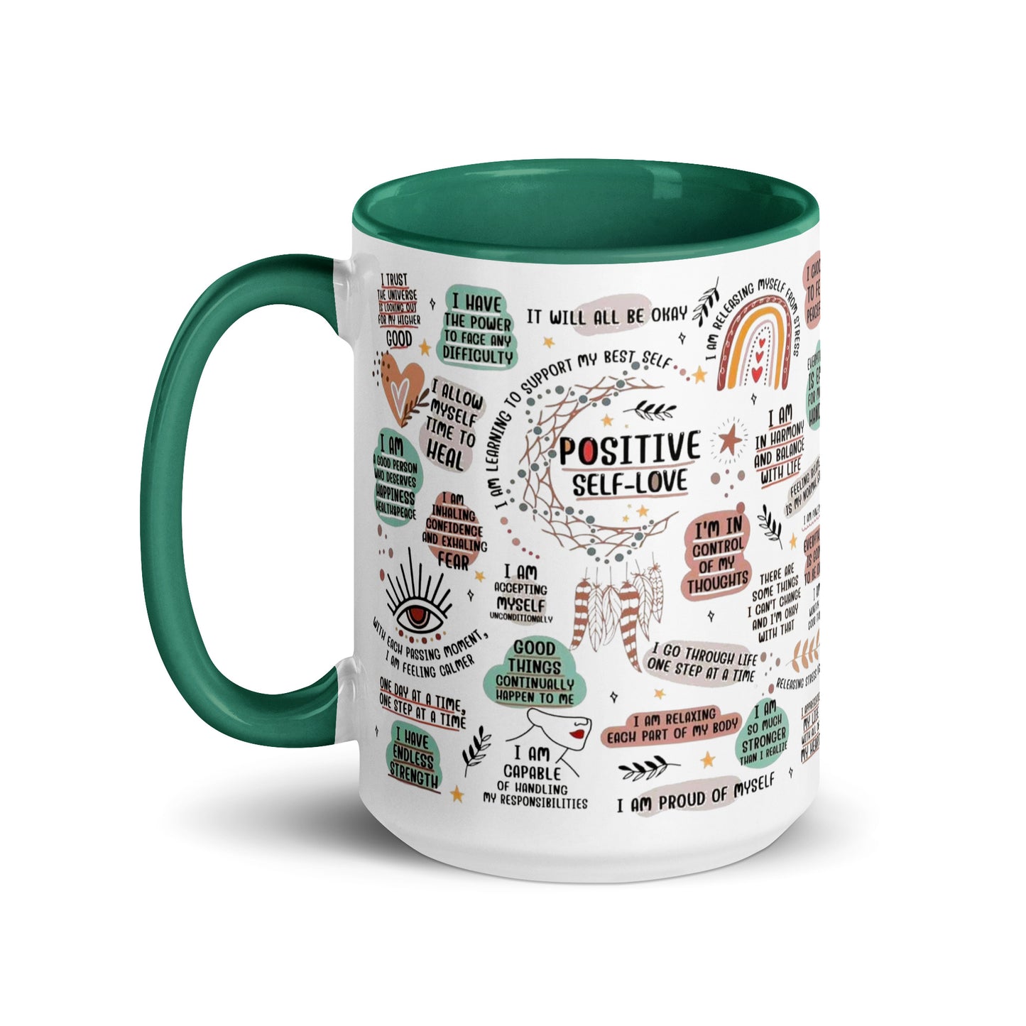 Self-Love Two Tone Mug-Soul Flow Apparel