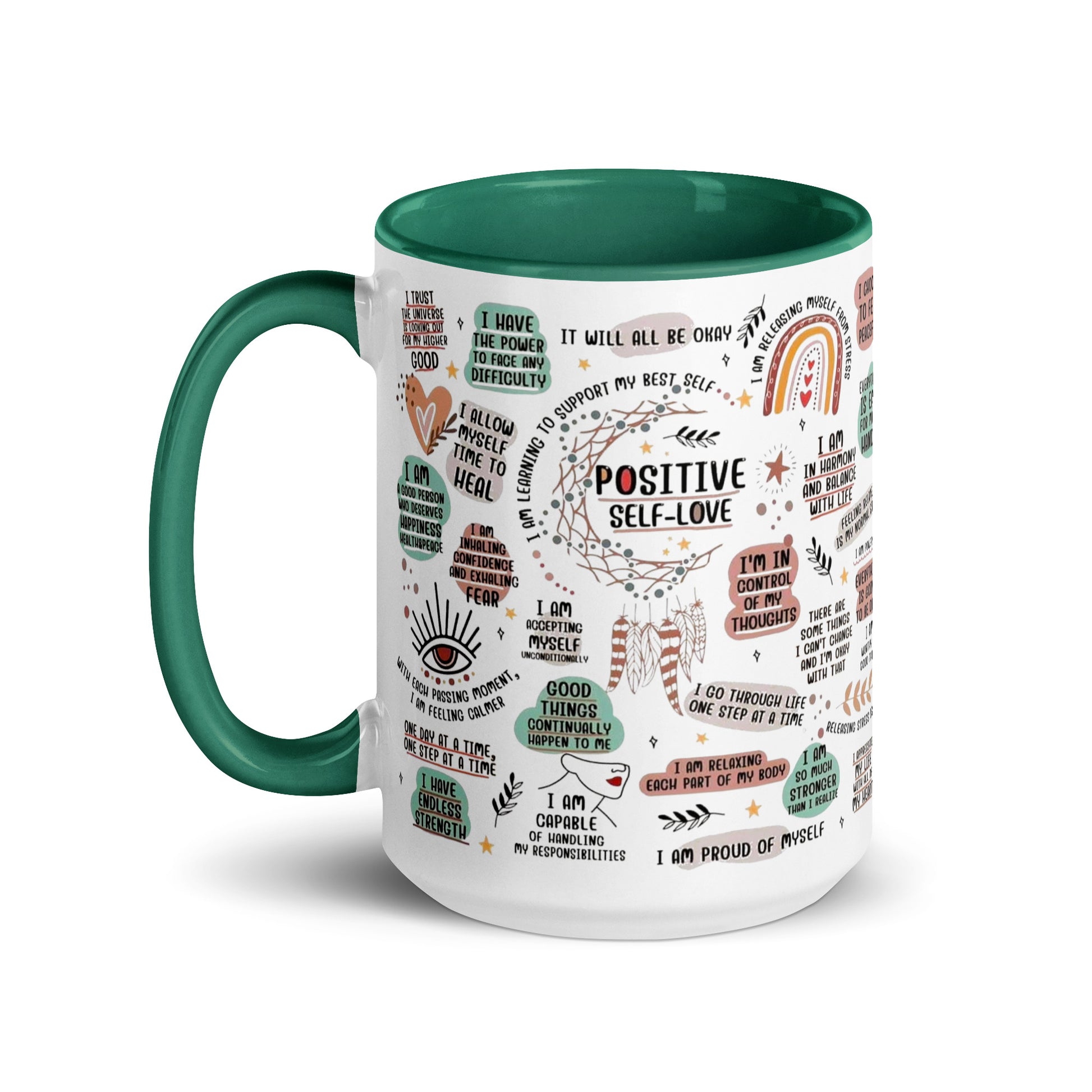Self-Love Two Tone Mug-Soul Flow Apparel