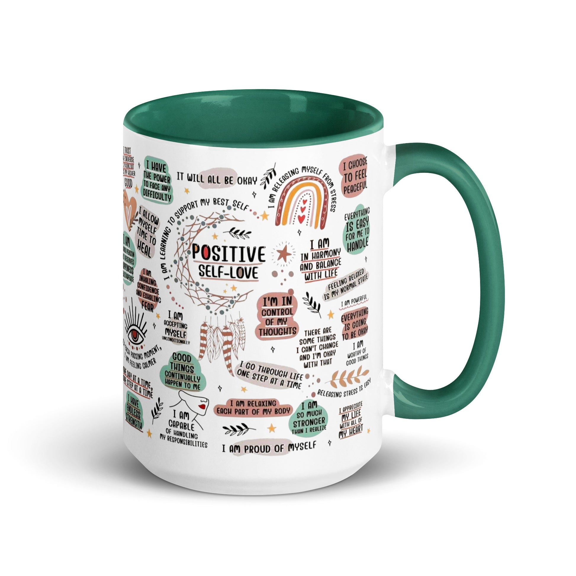 Self-Love Two Tone Mug-Soul Flow Apparel