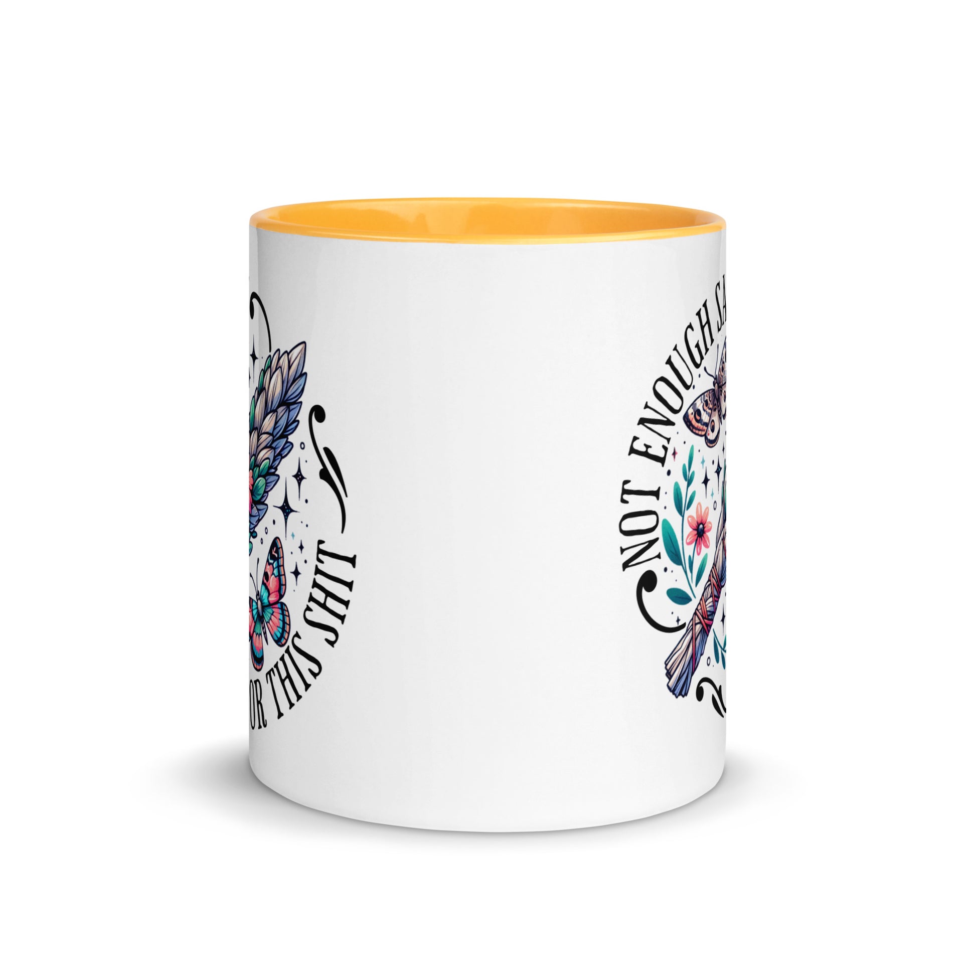 No Enough Sage Color Mug-Soul Flow Apparel