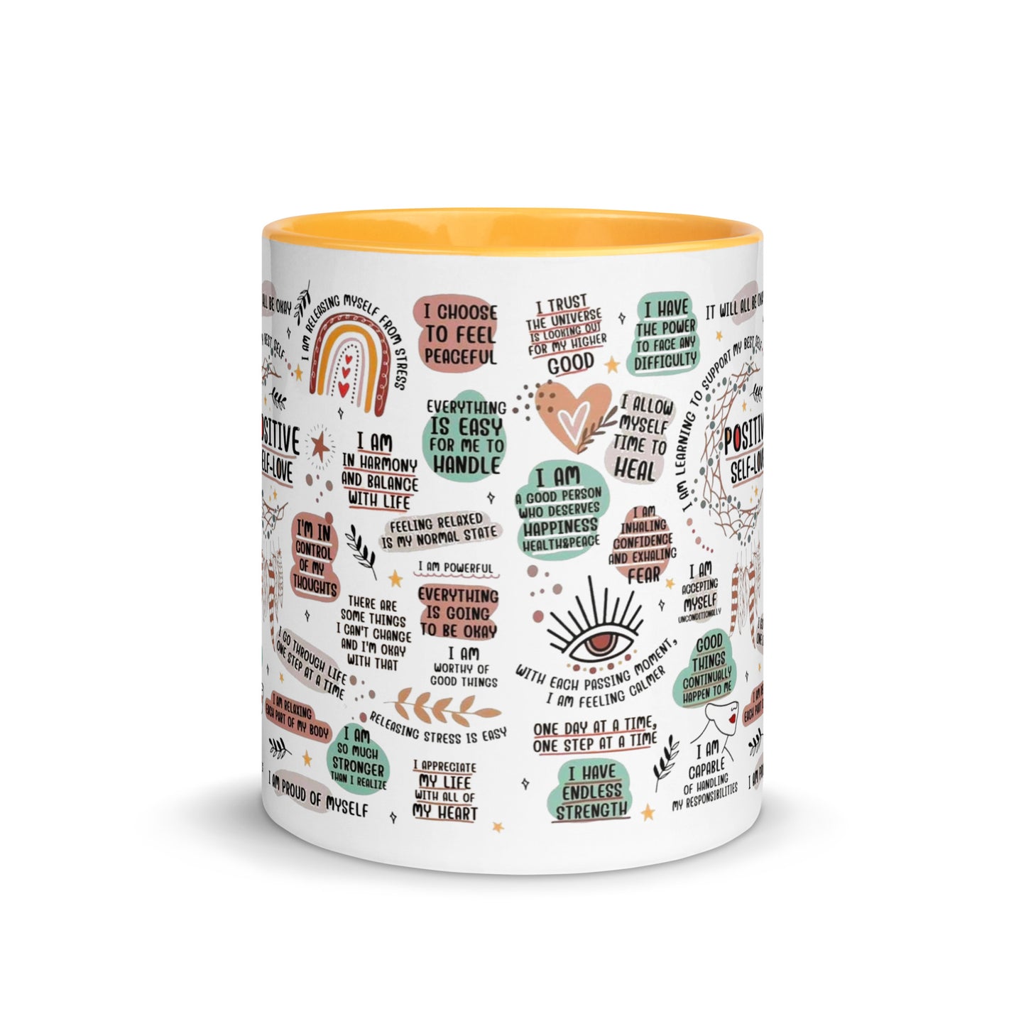 Self-Love Two Tone Mug-Soul Flow Apparel