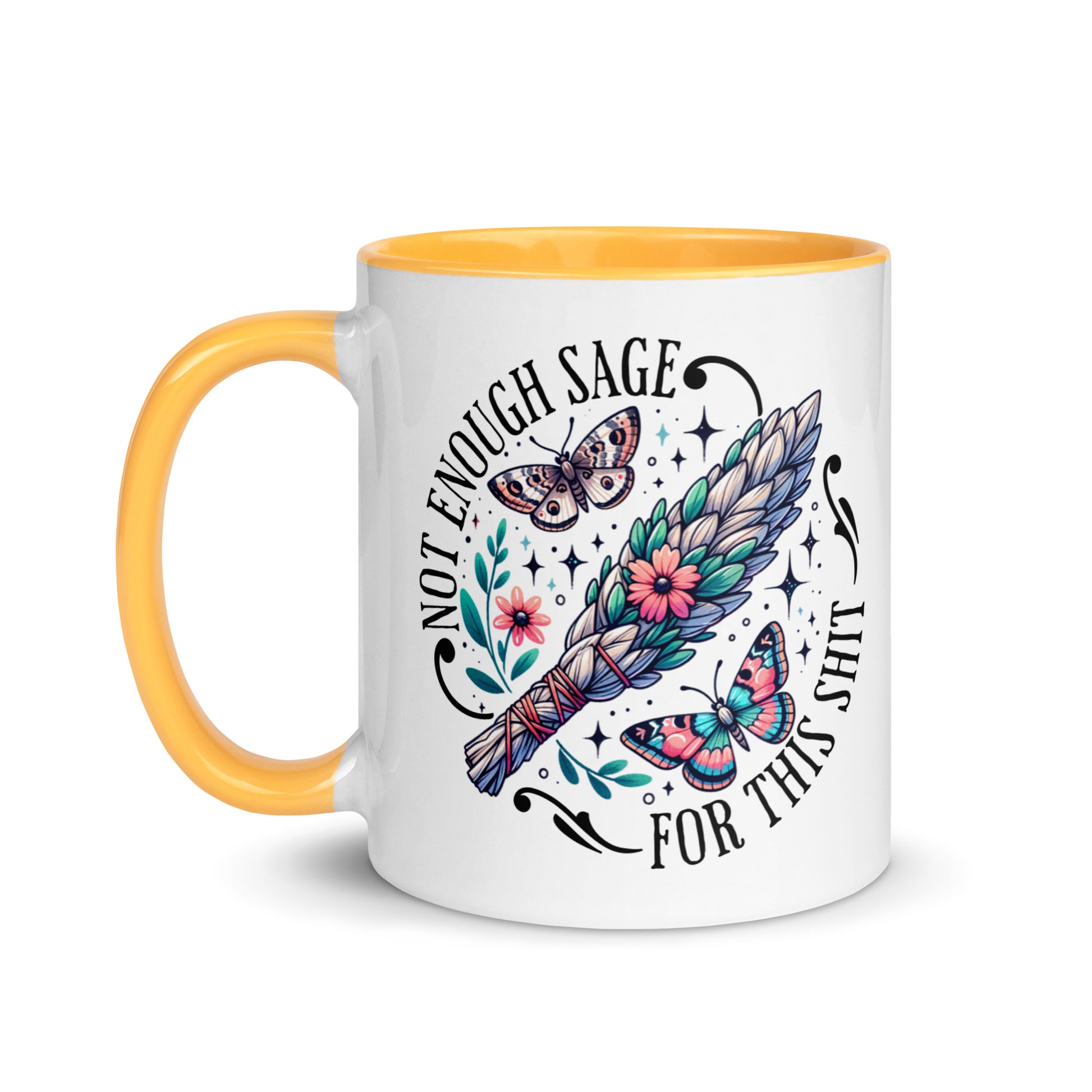 No Enough Sage Color Mug-Soul Flow Apparel