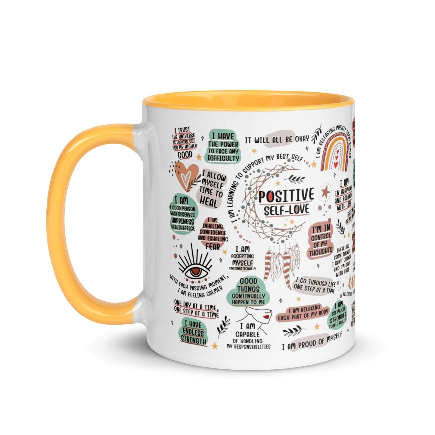 Self-Love Two Tone Mug-Soul Flow Apparel