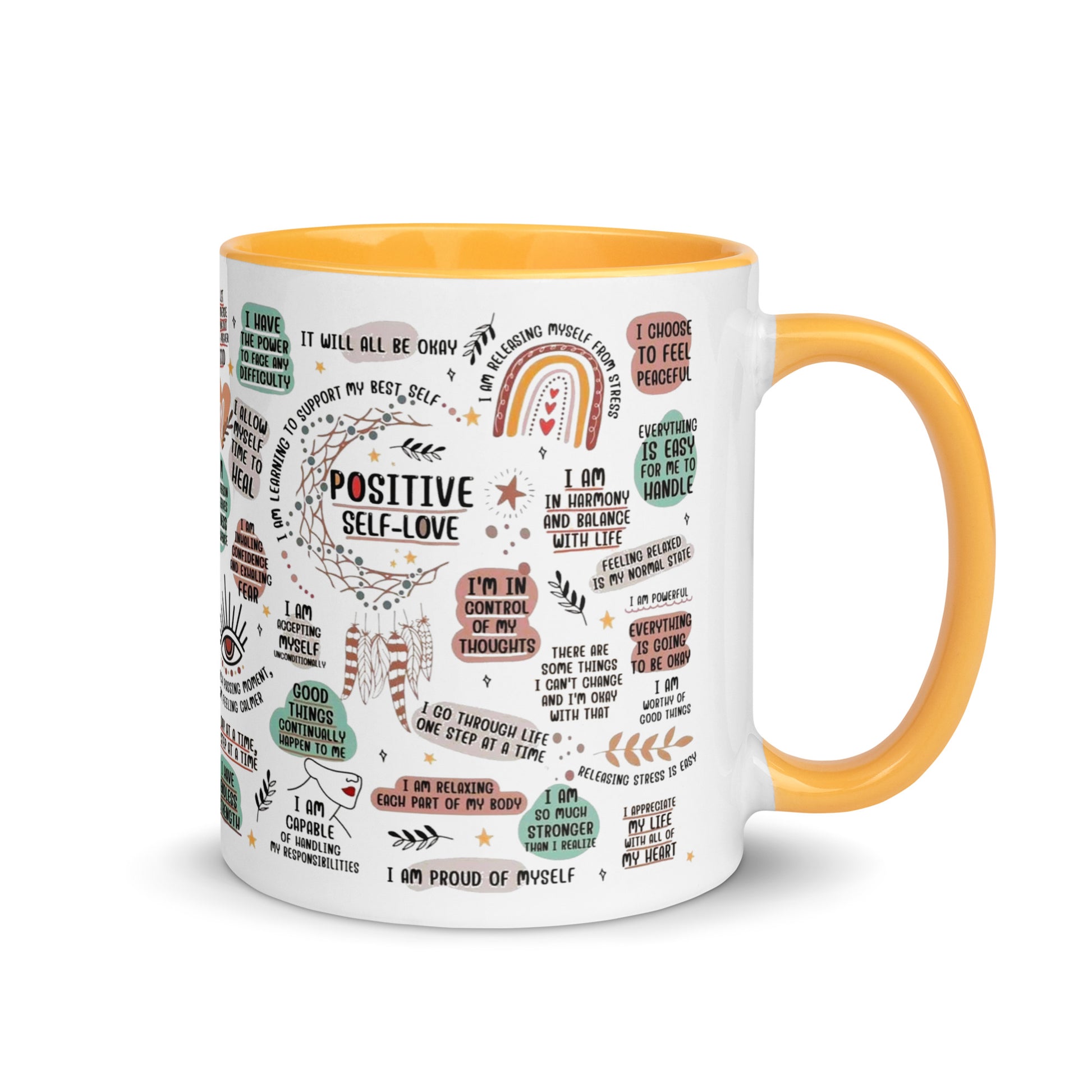 Self-Love Two Tone Mug-Soul Flow Apparel