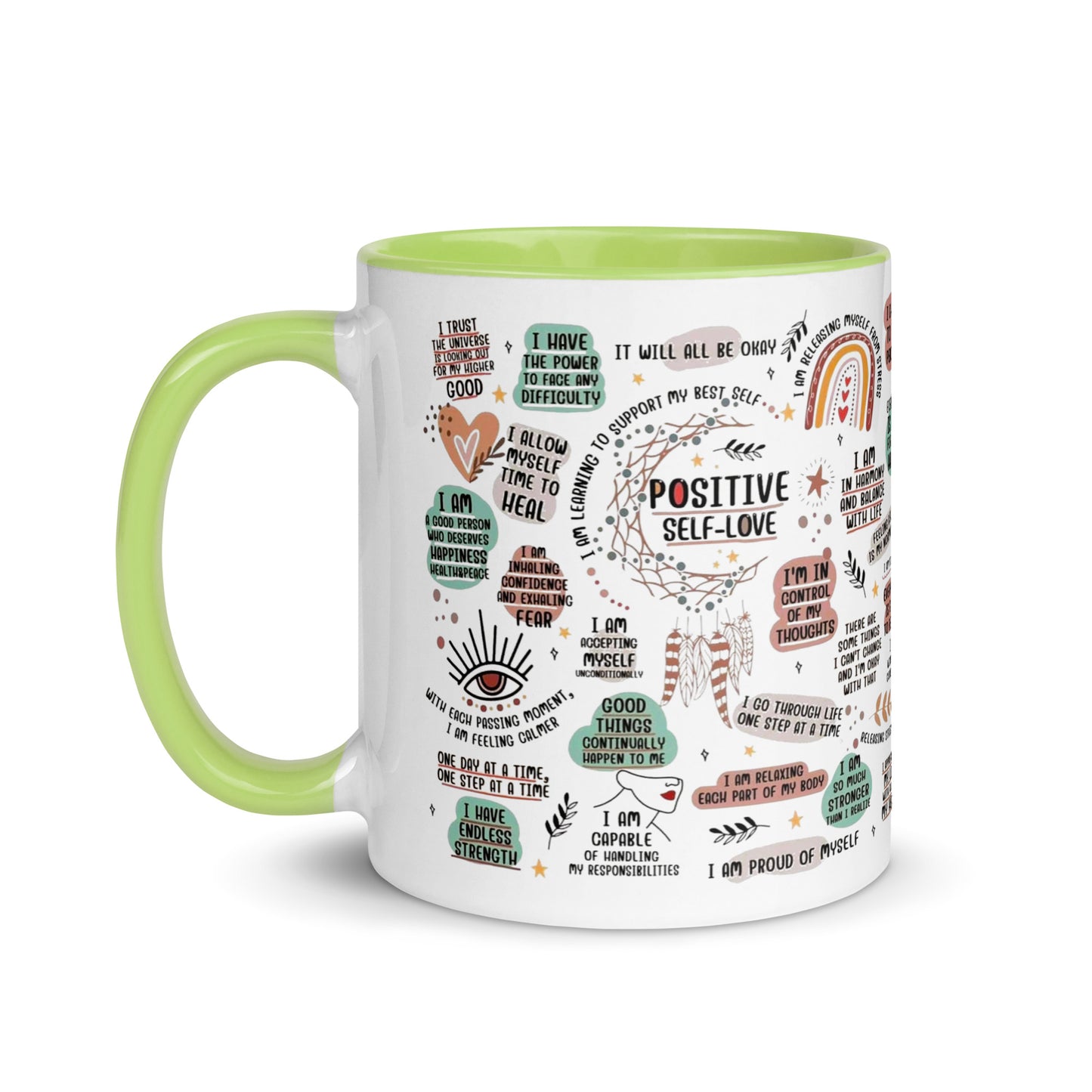 Self-Love Two Tone Mug-Soul Flow Apparel