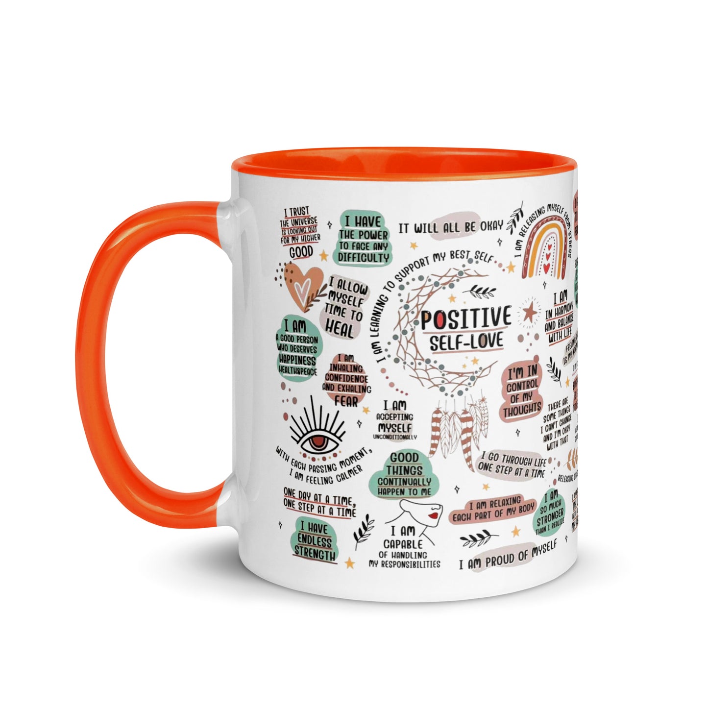 Self-Love Two Tone Mug-Soul Flow Apparel