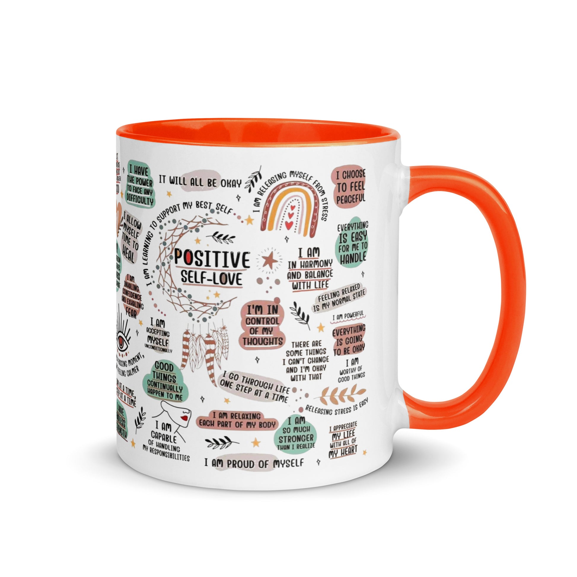 Self-Love Two Tone Mug-Soul Flow Apparel