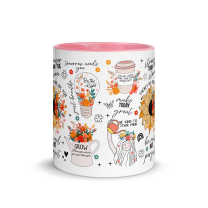 Feed You Mind Two Tone Mug-Soul Flow Apparel