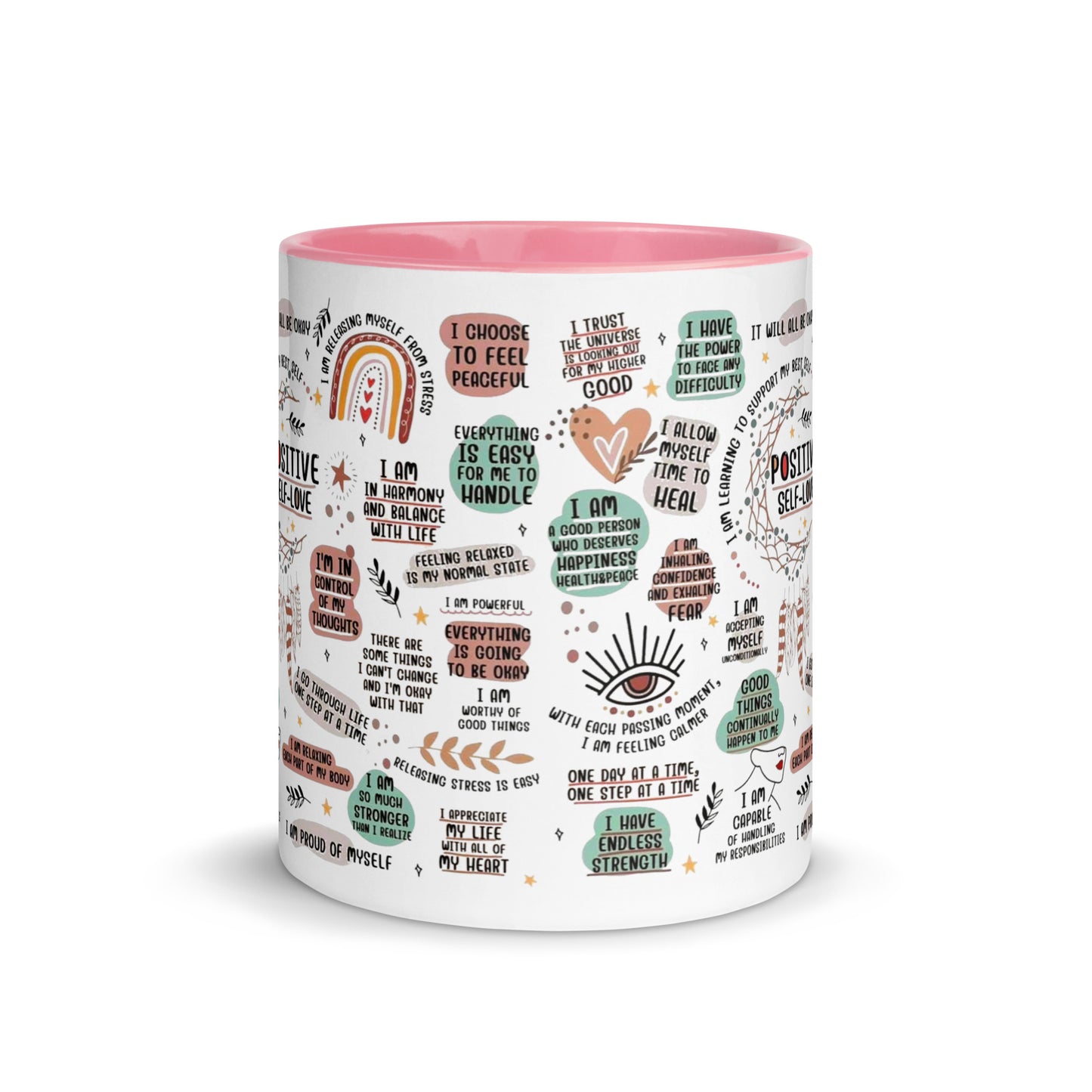 Self-Love Two Tone Mug-Soul Flow Apparel