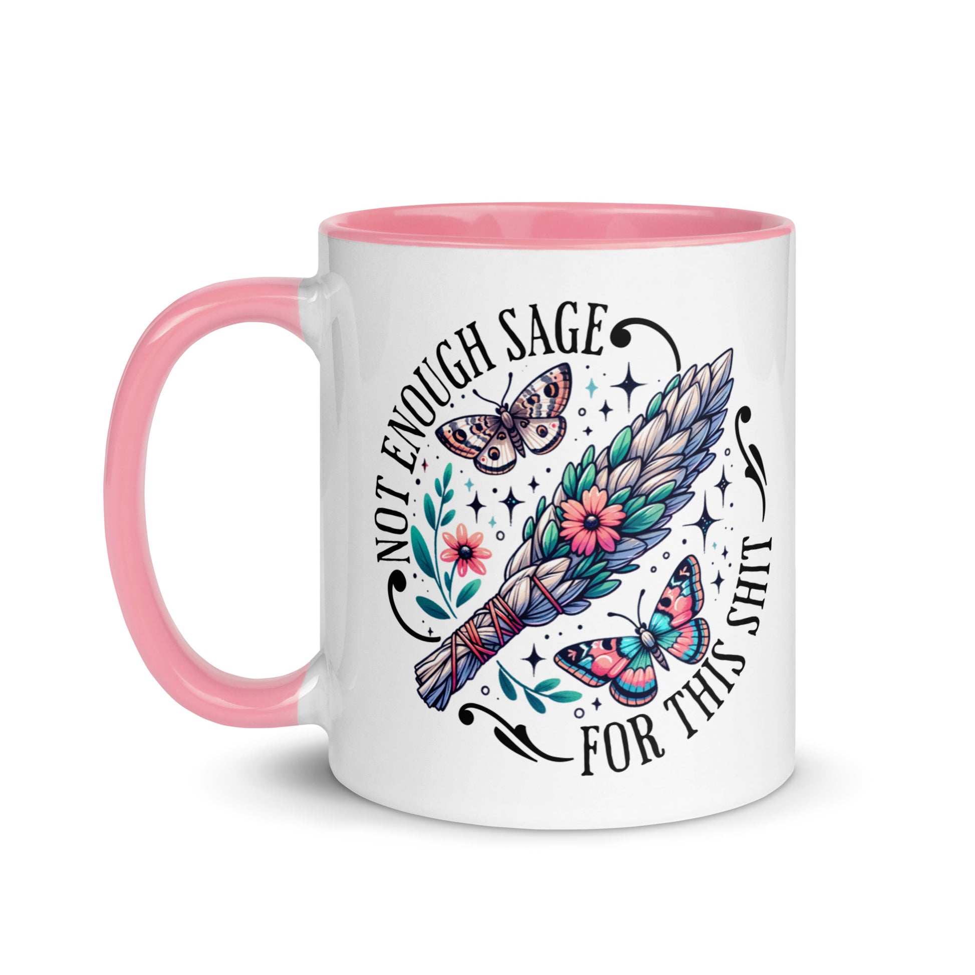 No Enough Sage Color Mug-Soul Flow Apparel