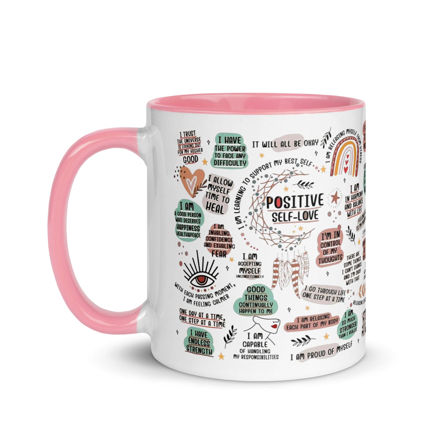 Self-Love Two Tone Mug-Soul Flow Apparel