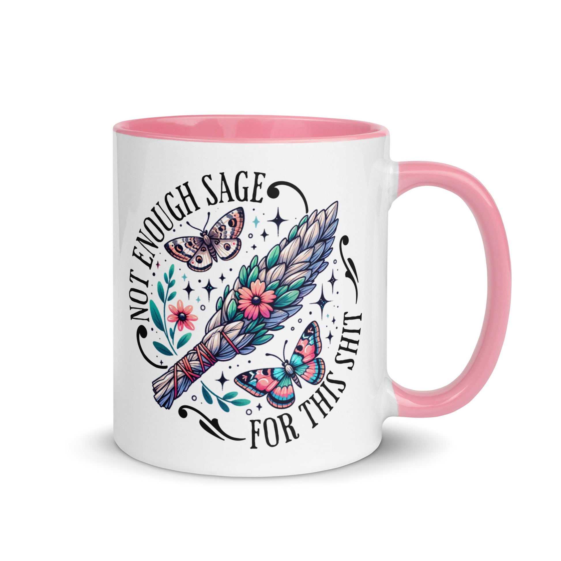 No Enough Sage Color Mug-Soul Flow Apparel