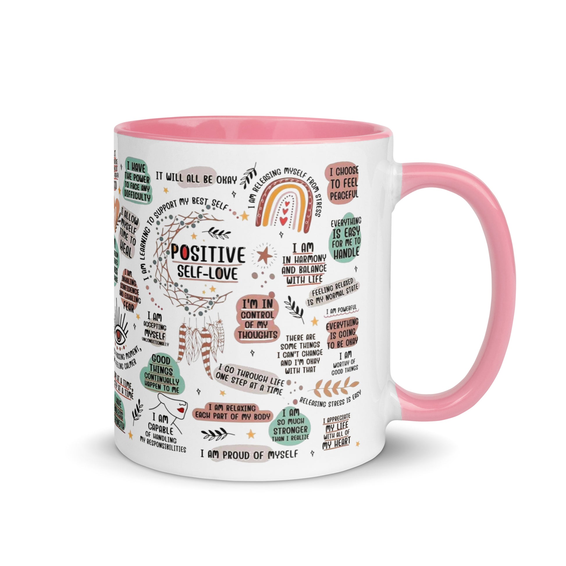 Self-Love Two Tone Mug-Soul Flow Apparel