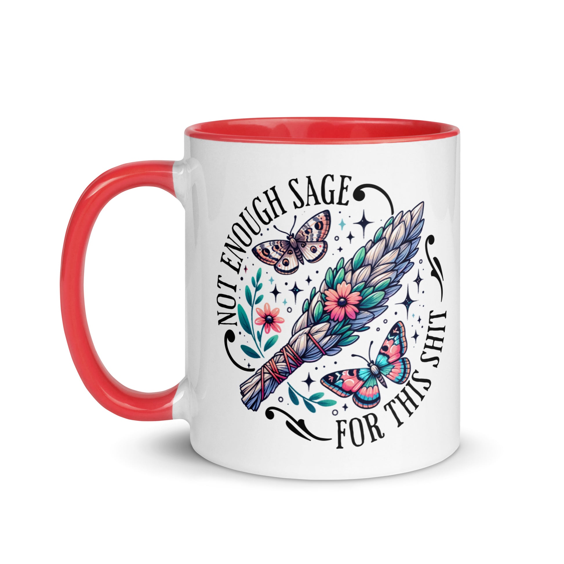 No Enough Sage Color Mug-Soul Flow Apparel
