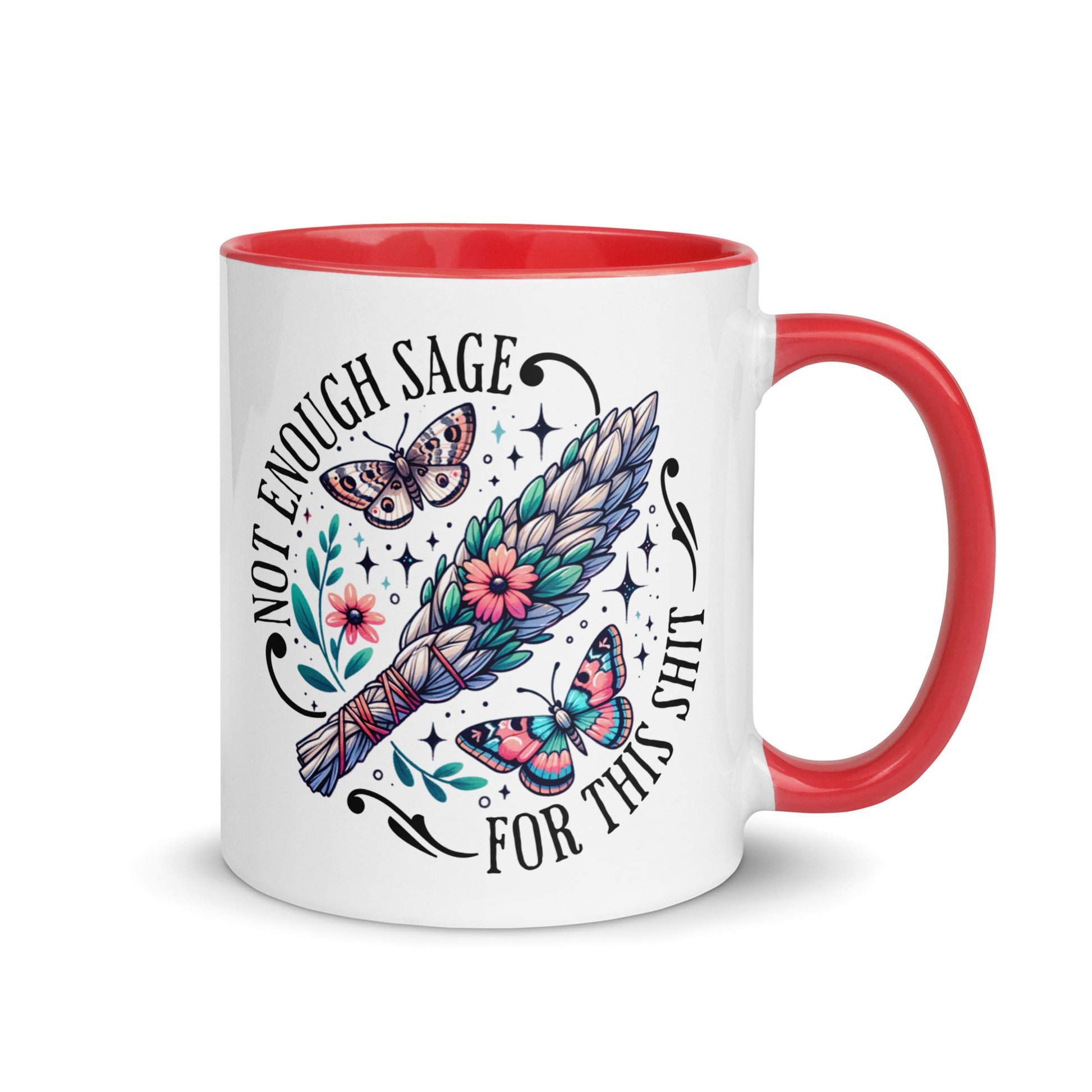 No Enough Sage Color Mug-Soul Flow Apparel