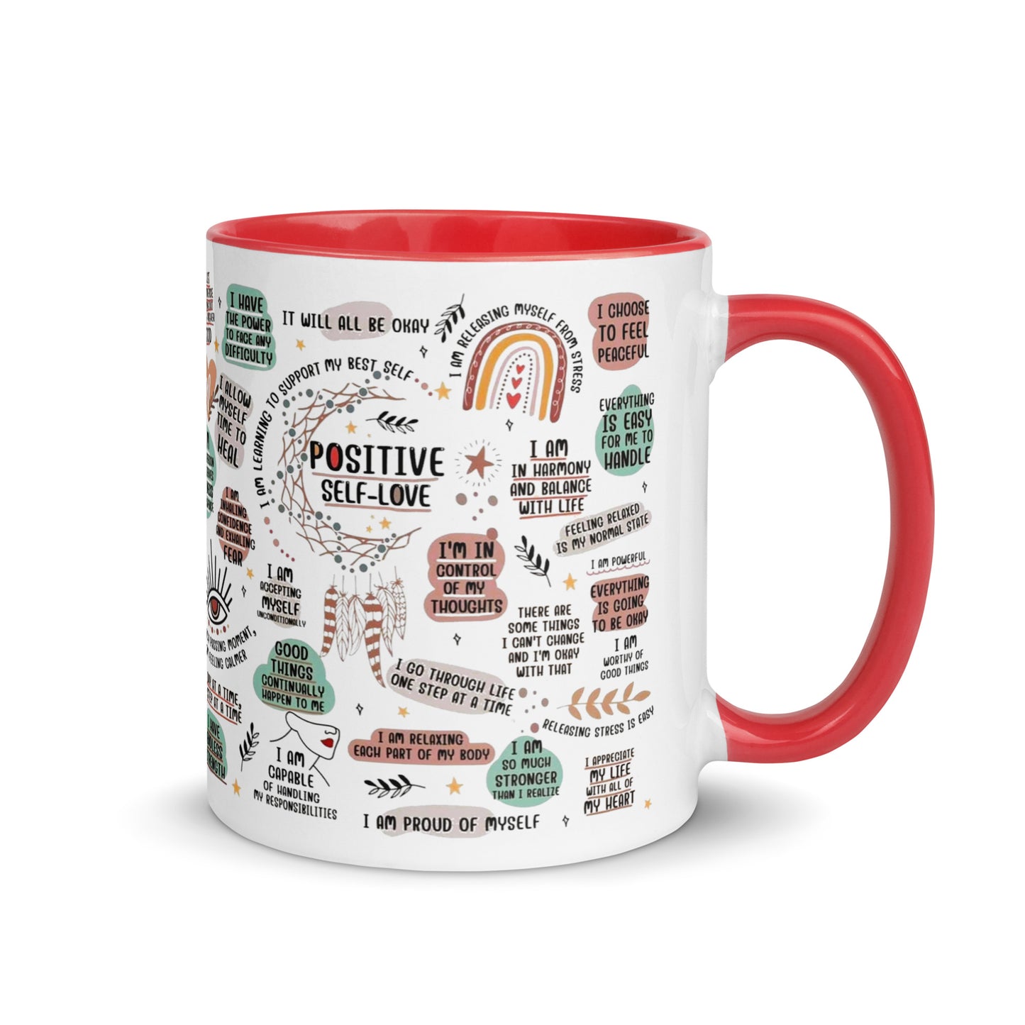 Self-Love Two Tone Mug-Soul Flow Apparel